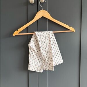 Crewcuts White Floral Print Leggings